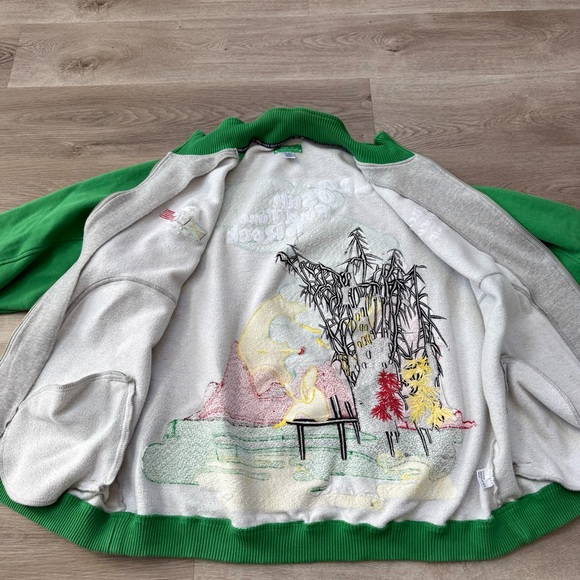 Vintage LRG Lifted Research Group Nature Rock WarmUp Track Jacket Mens 3XL XXXL - Picture 6 of 11